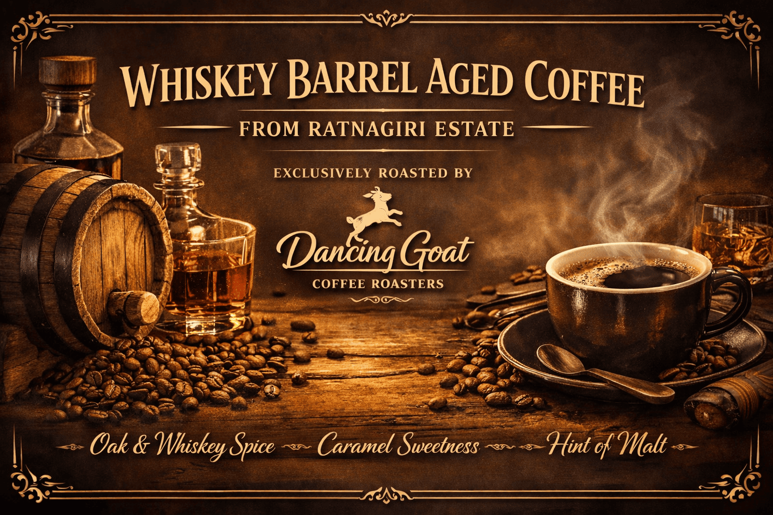 An Exclusive Offering by Dancing Goat Coffee Roasters